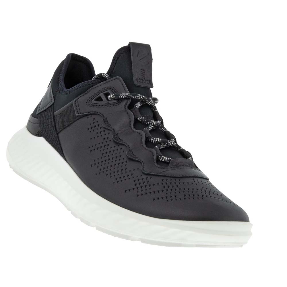 Ecco Ath-1fm Sneakers Herr Svarta Vita | SE 598DFM